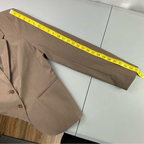NWT The Limited Collection brown blazer jacket wms sz 10 - Picture 9 of 9